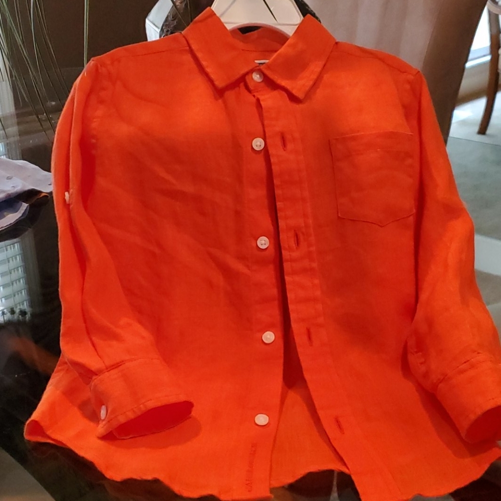 100% linen Janie and Jack